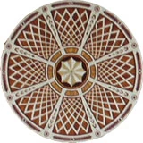 Декоративная розетка, вариант 4