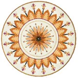 Декоративная розетка, вариант 6